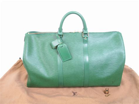 louis vuitton green bag|louis vuitton green duffle bag.